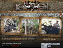 Tablet Screenshot of hhhuntclub.com